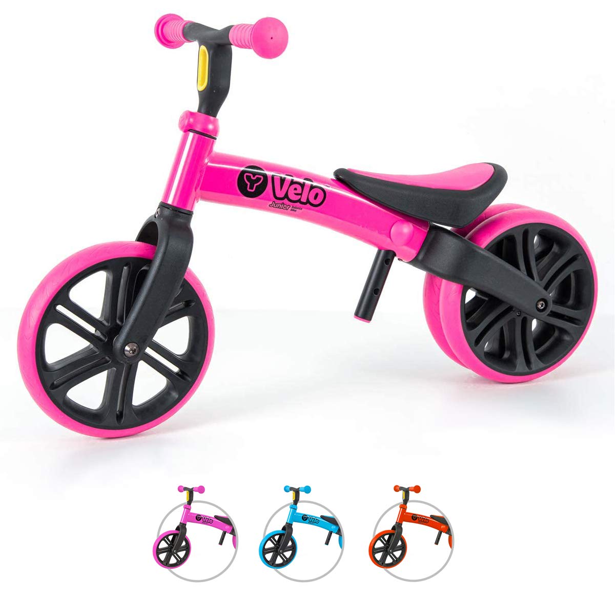 y bike balance bike pink