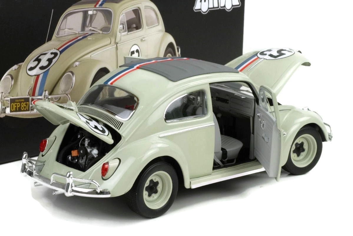 Harika bir uğur böceği Diecast model 1/18 1962 Volkswagen Beetle
