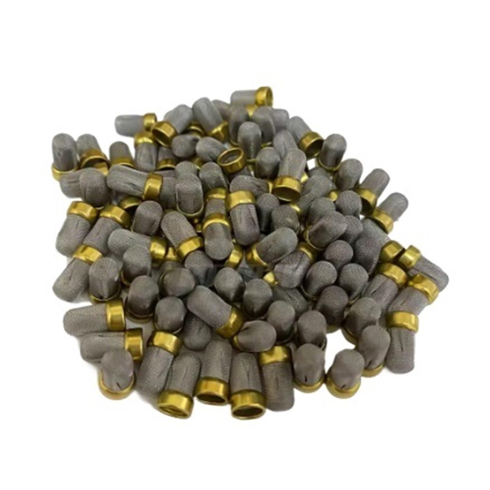 Fuel Injector Nozzle Fit for Ford Festiva 1.3L L4 200PCS 11009 Universal Fuel Injector Micro Filter Diesel Nozzle Fuel Injector