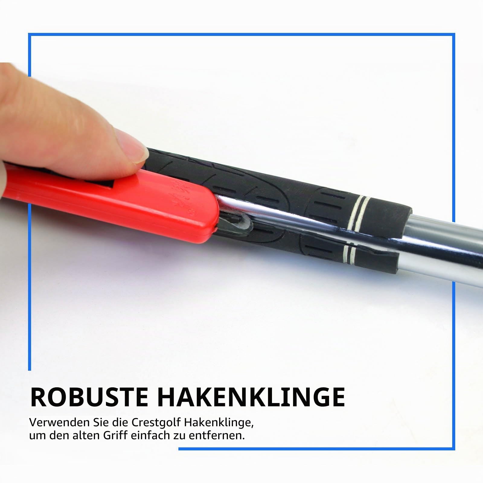 13 Doppelseitig Golfgriffband,Golfgriff-Sets für Golfschläger Installation Optionen umfassen 13 Doppelseitige Golfgriffband,Gummischraub enklemme,Hakenklinge,Grip Tape Remover,142 ml Lösungsmittel