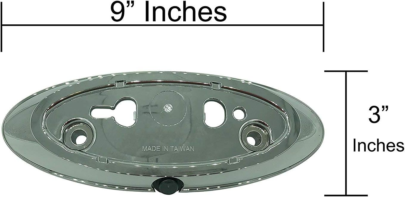 Master Tailgaters Replacement for Ford F150 (2011-2014) Tailgate Emblem Part # AL3Z-19H511-A with Backup Camera OE Part # EL3Z-19G490-D
