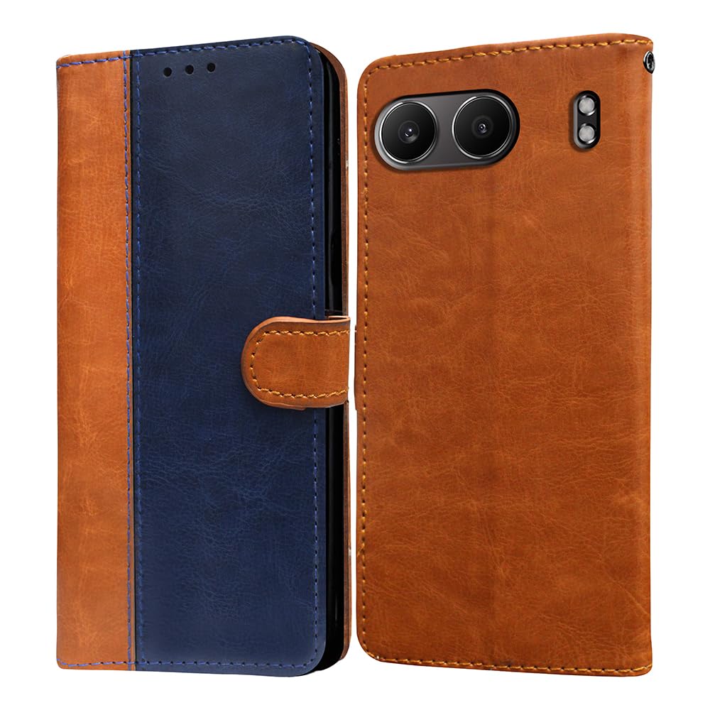 Casotec Flip Cover Back Case for OnePlus Nord 4 5G | Premium Leather Finish | Inbuilt Pockets & Stand | Flip Cover Back Case for OnePlus Nord 4 5G (CamelBlue) (B0D9FHKYKY) Amazon Price History, Amazon Price Tracker