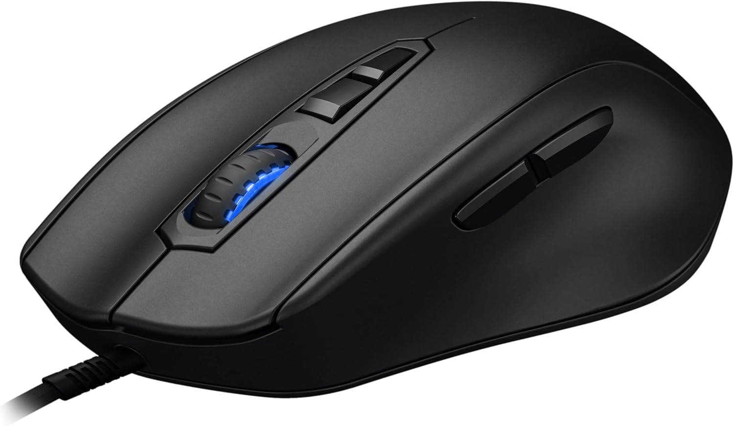 NAOS PRO Wired Gaming Mouse, 19K DPI Optical Sensor with 400 IPS, Kailh 80M Click Durability Micro-switches, 1K HZ Polling Rate, 7 Programmable Buttons, On-Board Memory for PC and MAC