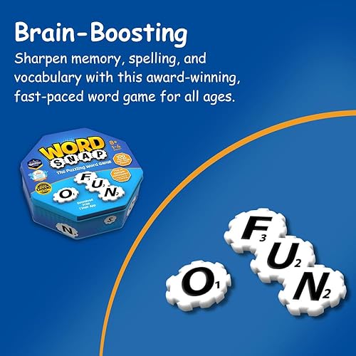 Miniatura 6 de Juego de estrategia de palabras, rompecabezas de palabras para adultos, familia y niños, divertido juego para mayores de 8 años, tamaño de viaje,