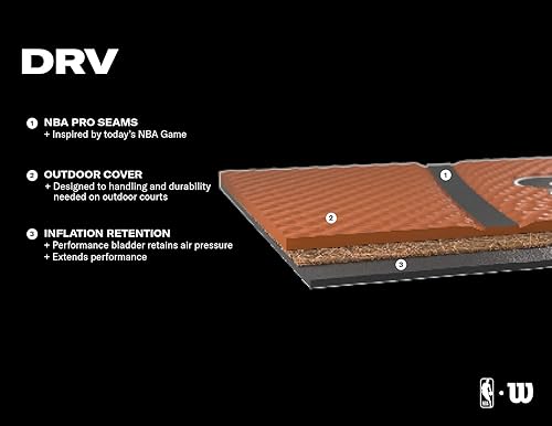Miniatura 12 de WILSON NBA DRV Series Baloncesto Marrón