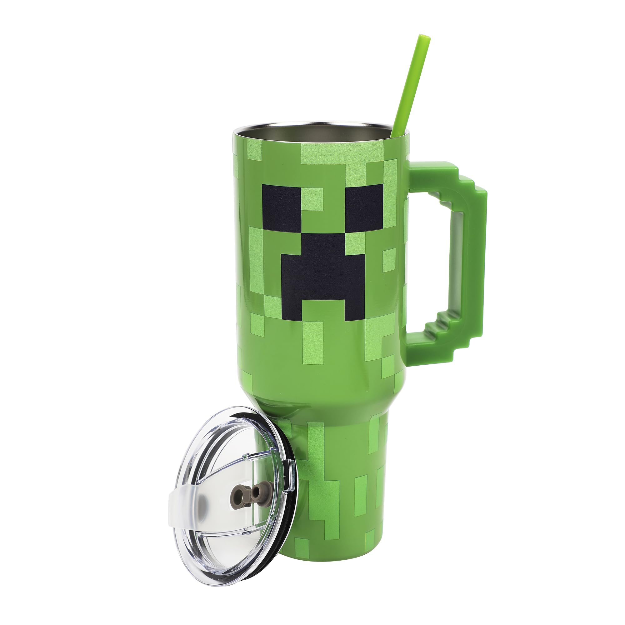 Amazon.com: Bioworld Minecraft Creeper Ultimate 40 Oz. Stainless