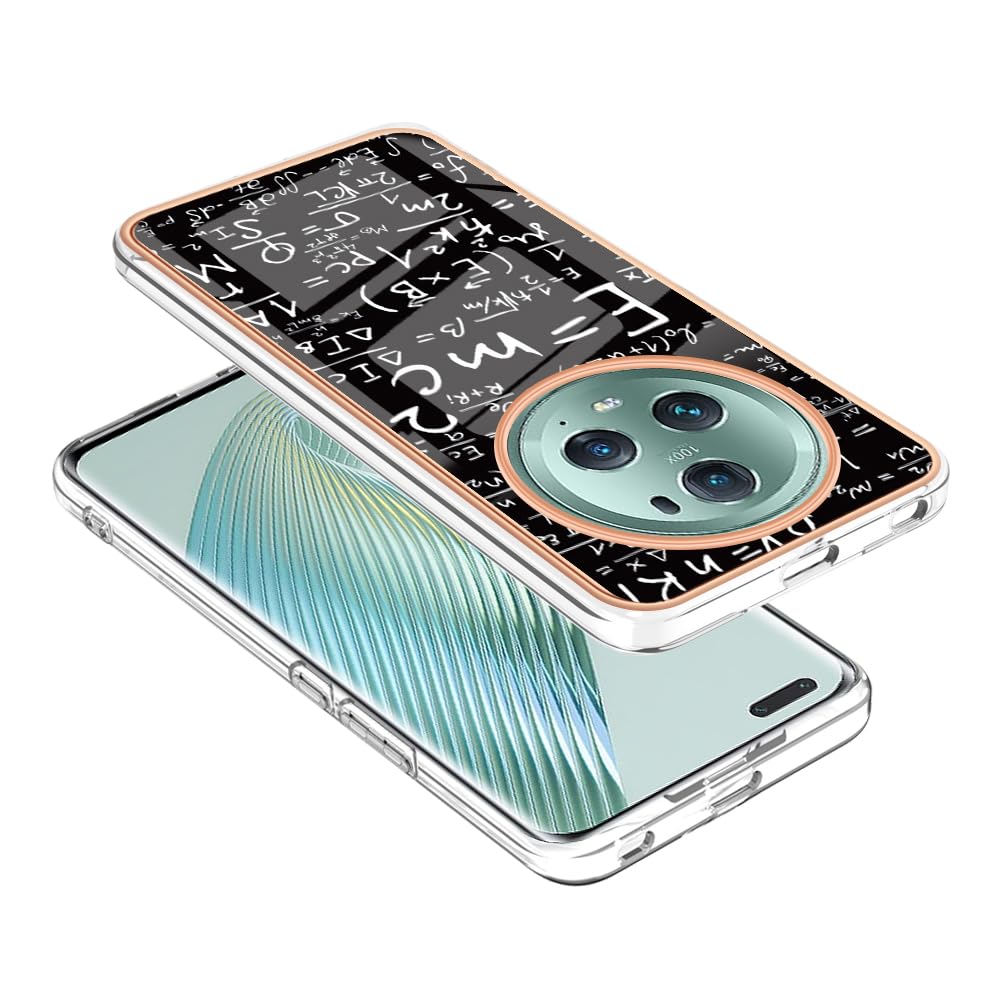 HAOYE Cover per Huawei Honor Magic5 PRO (Magic 5 PRO), Placcatura TPU