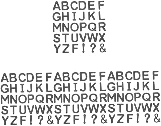 MOLUCKFU 4 Juegos De Letras Magnéticas De Espuma, Imanes del Alfabeto Magnéticos, Letras del Alfabeto De Espuma Magnética, Letras Magnéticas Decorativas, Letras De Espuma para