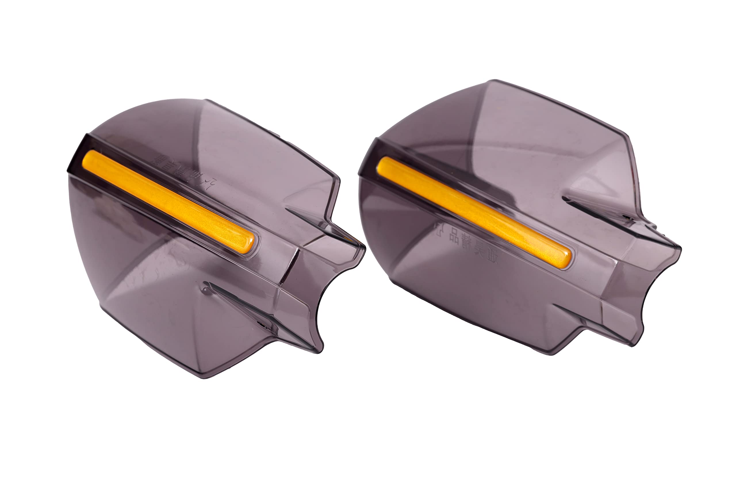 Paire Gris 22 mm 7/8" Universel Hand Protections Protèges Mains Moto/ATV Bike Handguards Protecteur