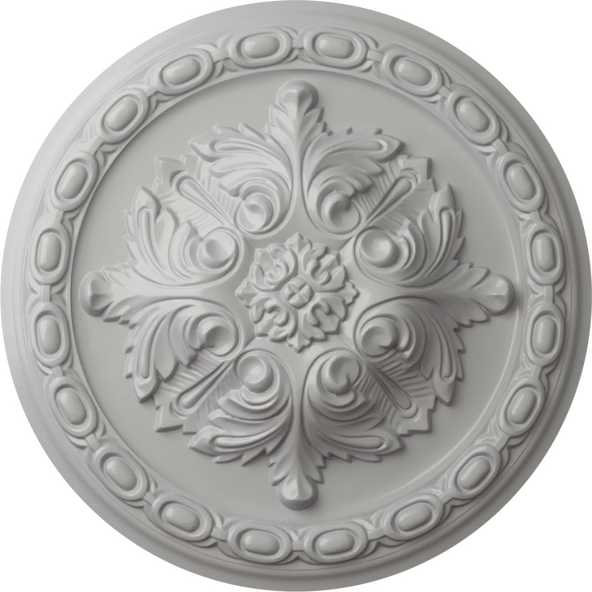 Medalla de techo Acanthus para salones elegantes y comedores con encanto vintage