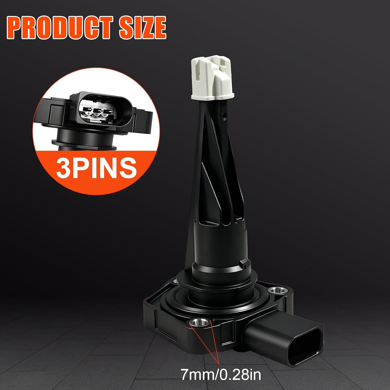 Engine Oil Level Sensor Compatible with BMW 328d xDrive, 335i GT xDrive,