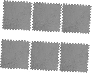 Totority 6 Peças Tapete De Quebra-Cabeça Tapete Ocupado Tapete De Jogo Para Tapete Para Chão Tapete De Espuma Para Bebês Tapete De Espuma Para Bebês Tapete De Jogo De Bebê Tapete De