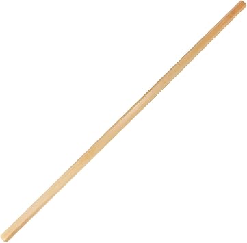 BambooMN Mens Natural Bamboo Lacrosse Shaft Stick Handle, Varies Length Size, Natural Color