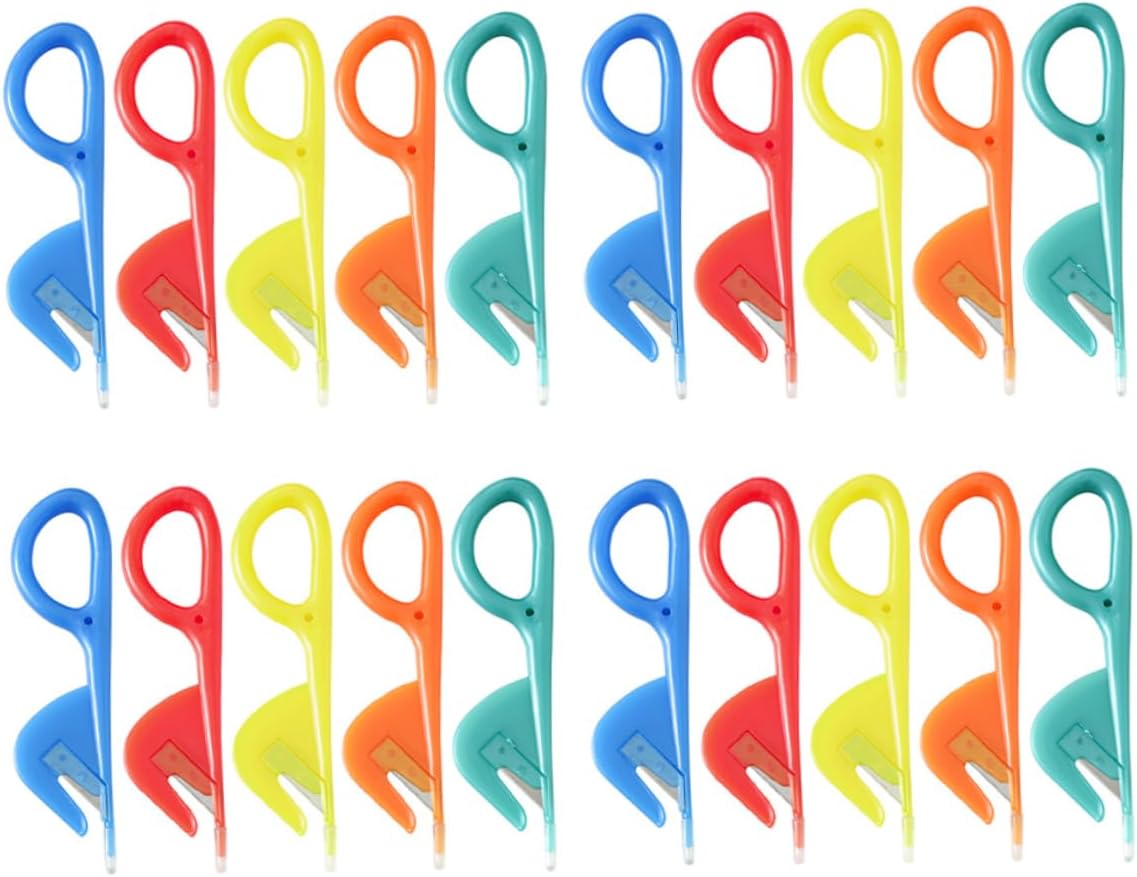 Poultry Intestine Opener 20 Pieces ABS Stainless Steel Kitchen Tool