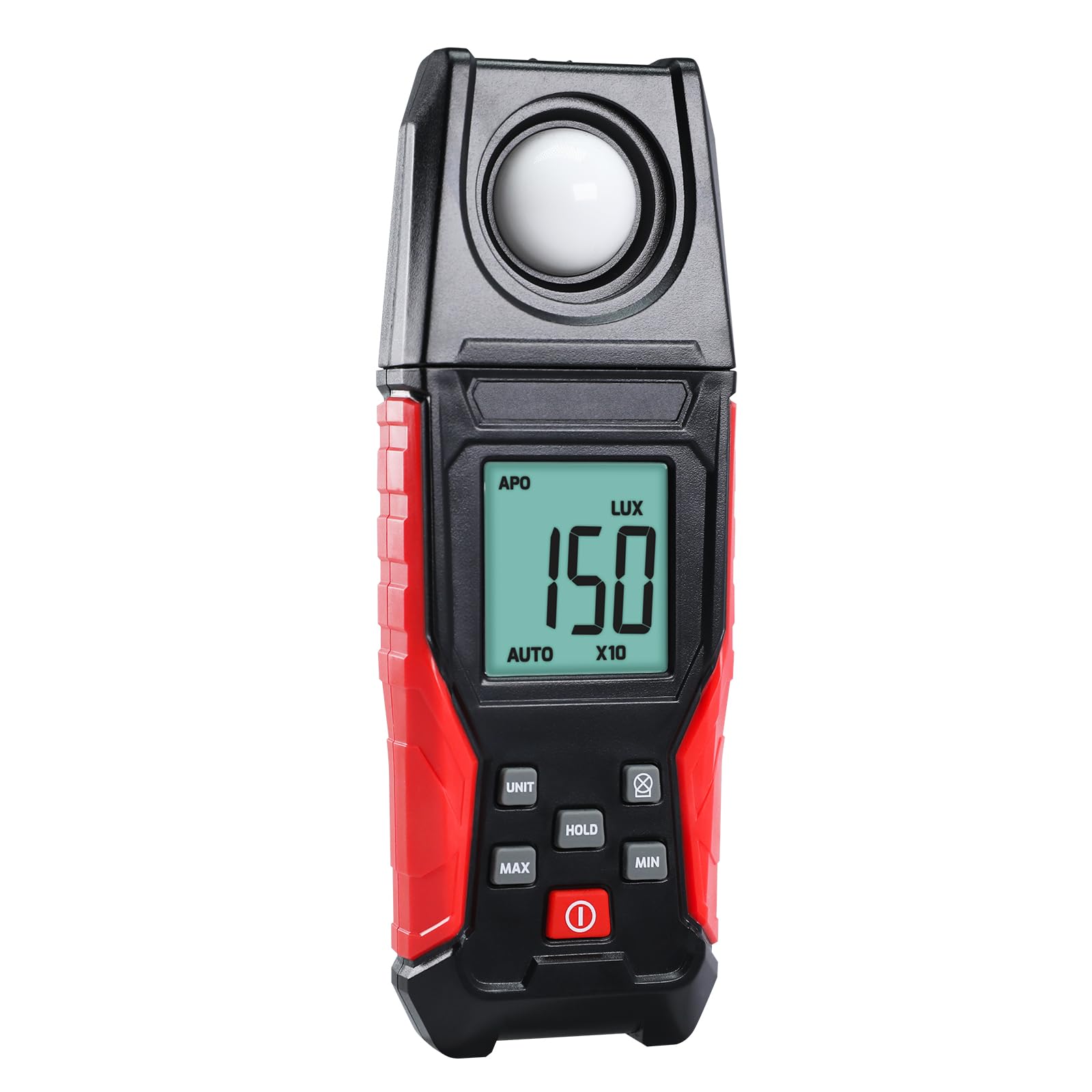 High-Precision Digital Light Meter Illuminance Lux Meter 0.1~200,000 LUX (0.01~20000FC) with Backlight, Battery Indicator, FX/LUX Measurement Photometer for Warehouses, Factories, and Hospitals-image-38
