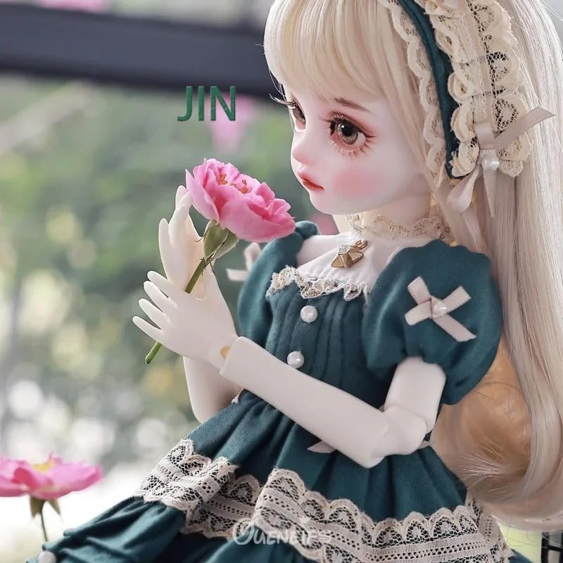 Oueneifs BJD Doll 1/6 Jin Young Girl Lovely Style Resin Toys Surprise Gift for 15+ Year Old