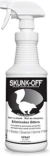 Skunk Off – Ready to use Skunk Odor Remover for Dogs, Cats, Carpet, Car, Clothes & More – Non-Enzymatic Formula