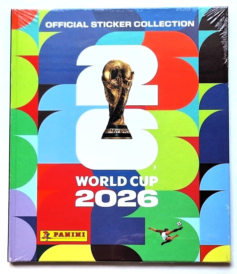 World Cup 2026 Leeralbum Hardcover WM Album ohne Sticker original in Folie NEU