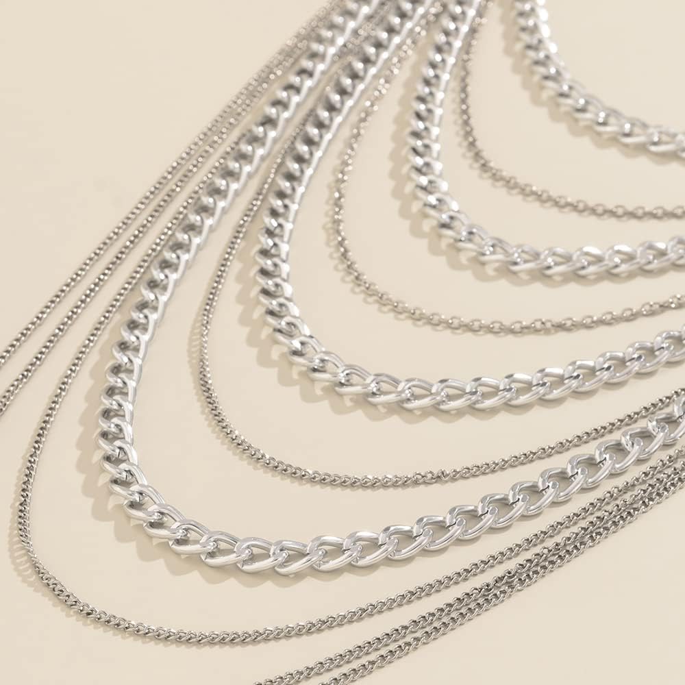 Missgrace Bride Women Shiny Statement Tassel Body Chain Shawl Dainty Body Jewelry Layered Shoulder Chain Wedding Party Nightclub Body Accessories for Women Bride