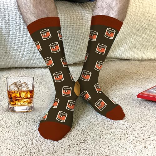 VICRAZY Wine Gifts for Men, Women - Funny Socks - Gifts for Lovers - Stuff, Stocking Stuffers2