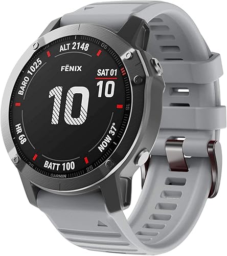 Miniatura 33 de NotoCity Compatible con Fenix 6X Watch Band para Fenix 6X Pro/Fenix 5X/Fenix 5X Plus/Fenix 7X/Fenix 3/HR/Tactix/Descent MK1/D2 Delta PX/D2 Charlie