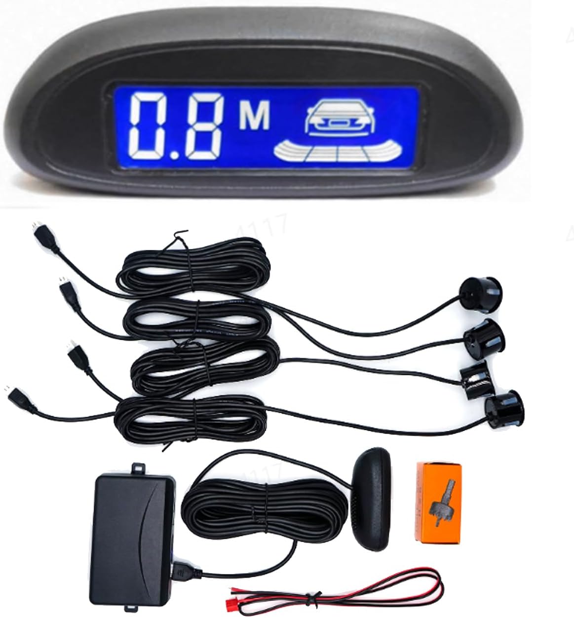 Shkalacar Car Reverse Backup Parking Sensor Radar System