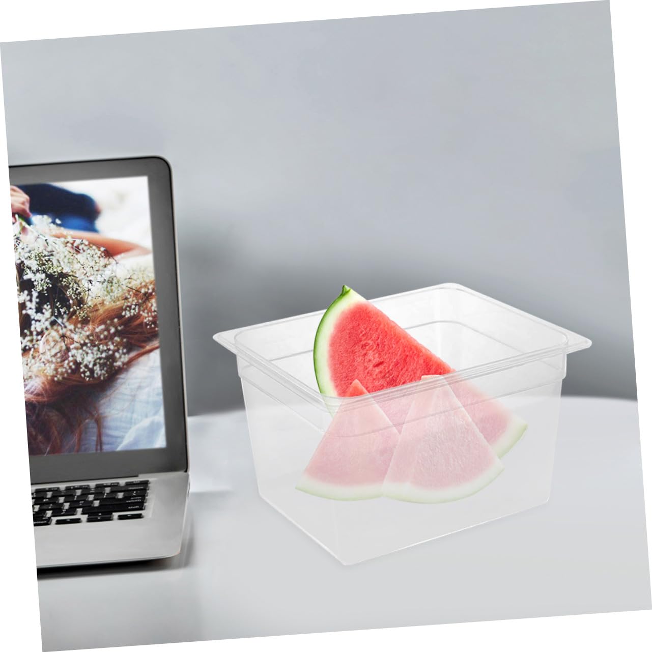 Transparent Récipient pour Cuisson Lente en Plastique 11 L