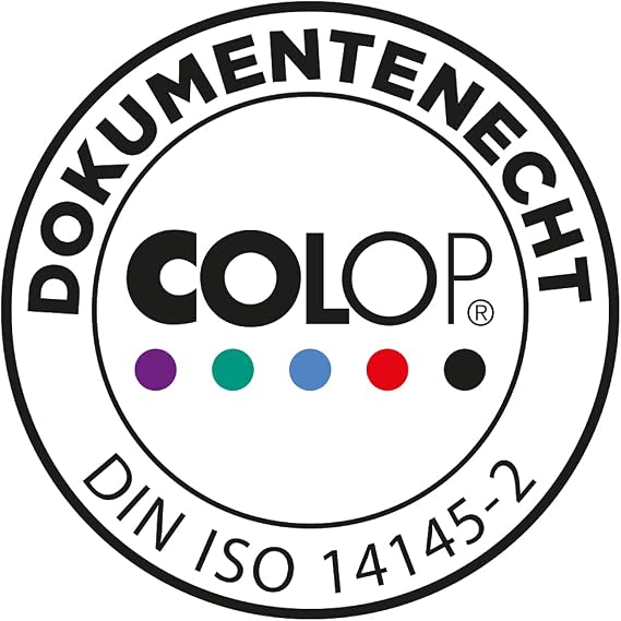 Colop E/2100 Pack of 2 Pre-Inked Refills for Classic 2100 Black