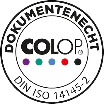 Colop E/2100 Pack of 2 Pre-Inked Refills for Classic 2100 Black