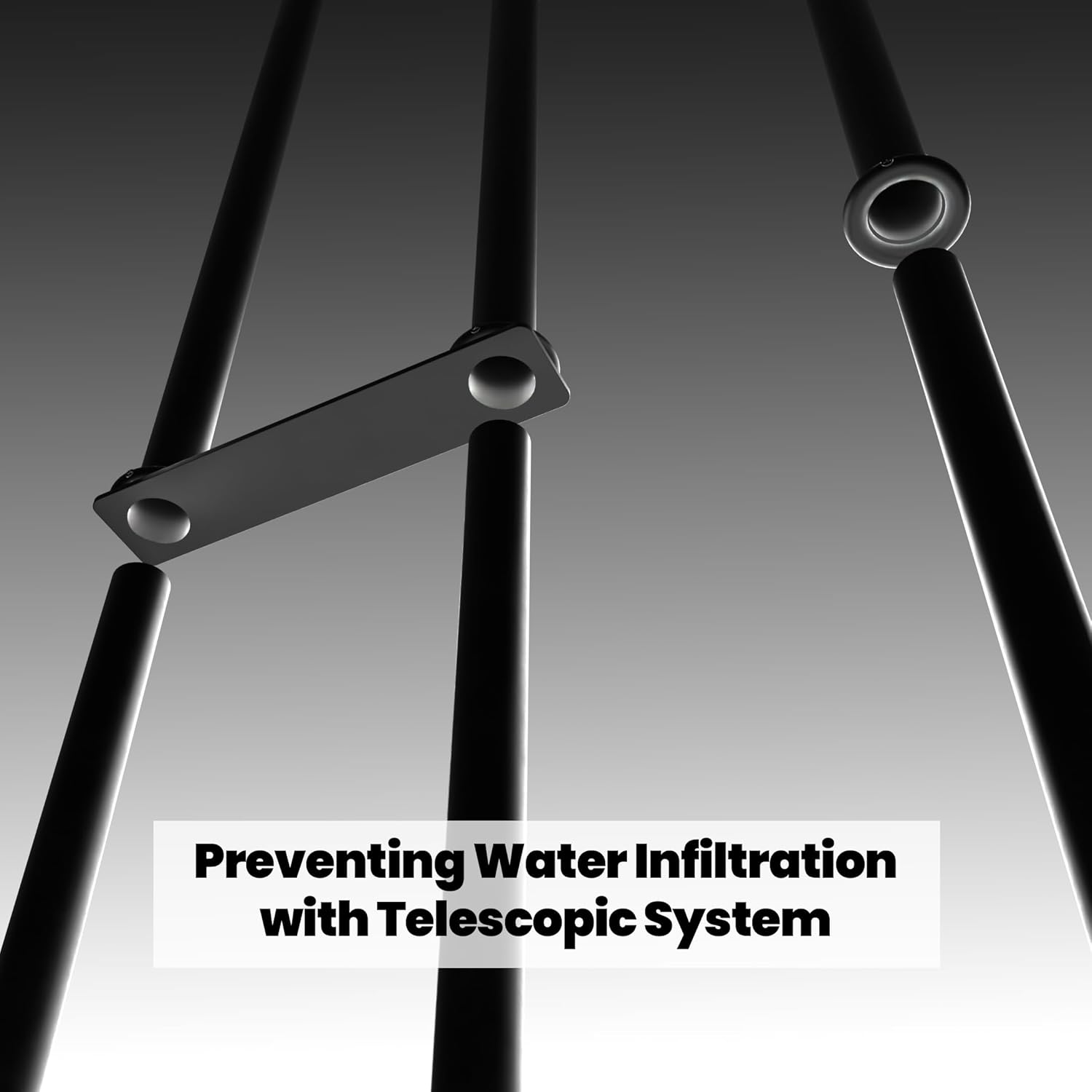 SWB Adaptable Window Bars Security for Windows - Model B | Easy DIY Installation | Suitable for Both Frame and Wall | Telescopic System | Patented Security Innovation