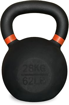Cast Iron Kettlebell 2kg 40kg Weight Training Equipment for Home Gym Strength, Fitness, Full-Body Workouts & Functional Training