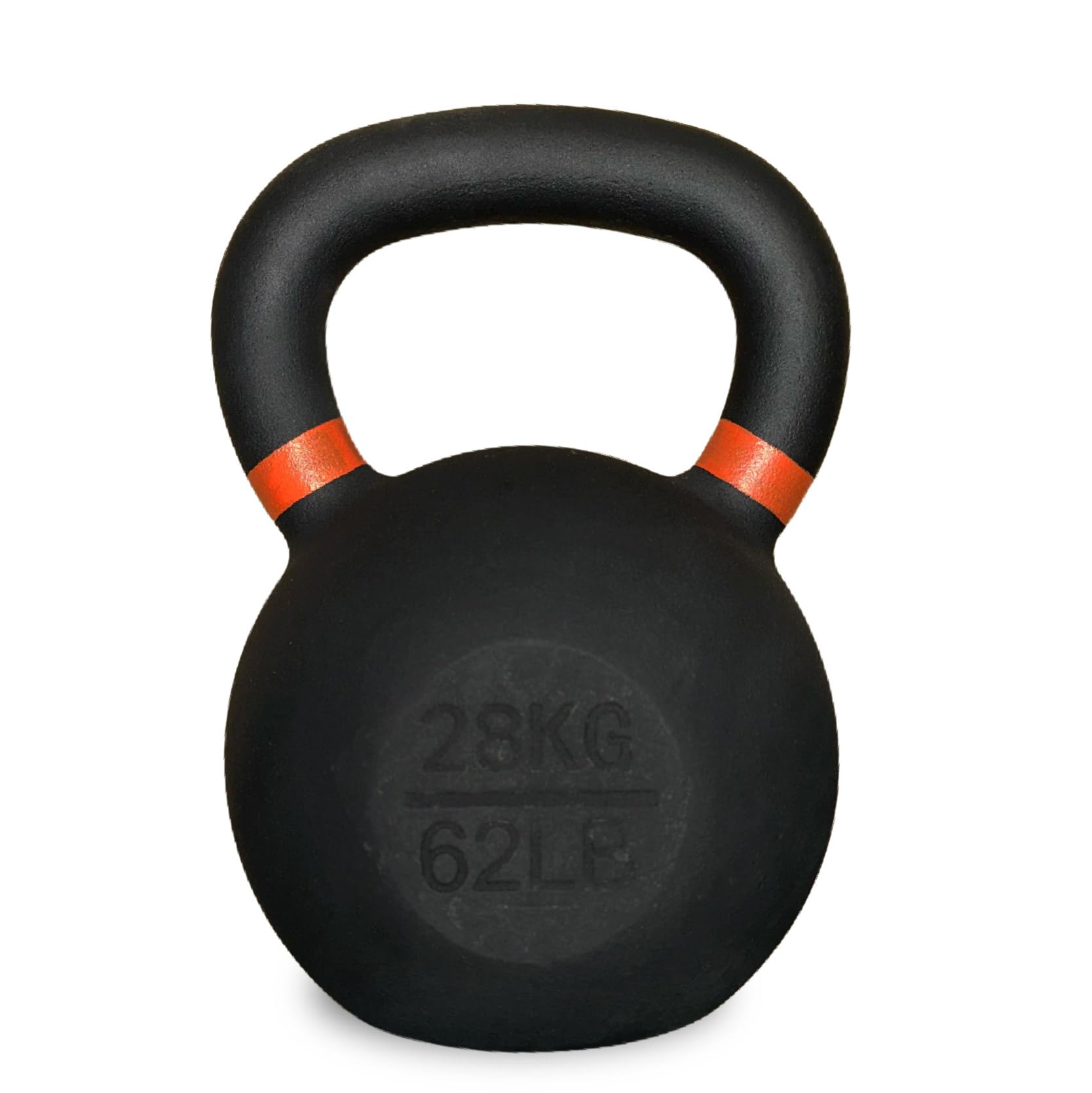 Cast Iron Kettlebell Weight Set 4Kg–32Kg Strength Training Equipment for Home Gym, Fitness, Bodybuilding & Full-Body Workout (Single, 28Kg)