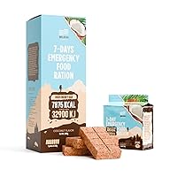 Vista 19 de Suministro de alimentos de emergencia - Ración de supervivencia de chocolate - 20 años de vida útil - 3 días