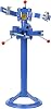Vehicle Auto Spring Compressor, Hand Operate Strut Spring Compressor, Spring Coil Compressor, 2200 Lbs Capacity Jack Compression Tool wAdjustable Height Blue