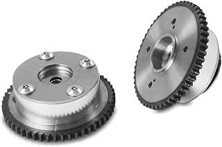 PANGOLIN VVT Intake & Exhaust Camshaft Adjusters 24350-2E001 24370-2E000 for 2011-2014 Hyundai Elantra 1.8L & Kia Soul/Forte - Direct Fit Steel Sprockets