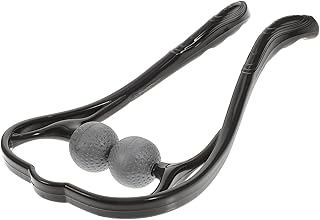 NIYANGLE 1 Peça Massageador Massageador Portátil Massageador De Ombro Shiatsu Rolo De Pescoço Ferramenta De Massagem De Pescoço Amassador Profundo Massageador De Pescoço Manual Ferramenta