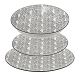 Matière : Porcelaine Secret de Gourmet - Service de Table 18 Pièces \