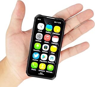 MINI 4G Waterproof Smartphone, 3.88 inch Full Screen Smartphone Android 12, Dual SIM Card, Facial Recognition, GPS, OTG, Google Play, IP68 Waterproof Mobile Phone, 128G