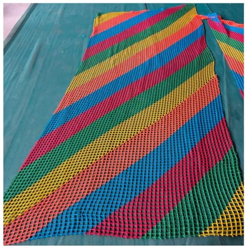 Durable Playground Cargo Rope Net for Kids Safety Climbing Net for Tree Houses and Outdoor Playsets Double Layer Design Playground net(Size:2X3m)