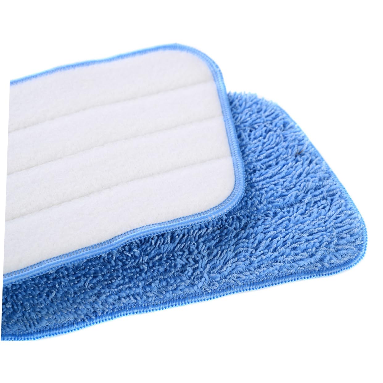 GLEAVI 10pezzi Panni per Mop Microfibra Testa di Ricambio per Mop Bagnato e Asciutto Assorbimento Efficiente e Facile da Pulire