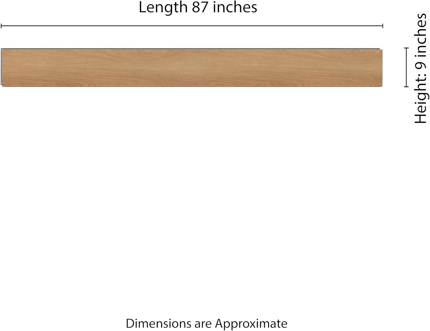 Ackland Seabluffs Stratford Sand 9 in. X 87 in. 12Mm Waterproof Hybrid Rigid Core Flooring