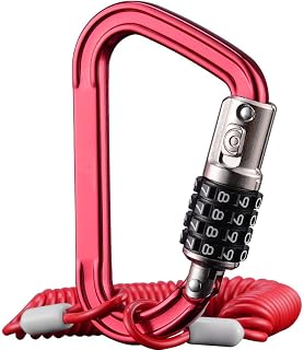 Gate Bike Lock, Strong Security Pick-resistant Bicycle Chain Lock, No Keys Required, For Bicycle Scooter Grills, 4 Digit Resettable Combination Security