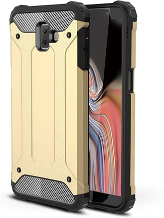 HDOMI Funda Samsung Galaxy J6 Prime/J6 Plus 2018,Desmontable PC + Silicona Gel TPU Cubierta Protectora de Doble Capa para Samsung Galaxy J6 Prime/J6 Plus 2018 (Oro) HDOMI Funda Samsung Galaxy J6 Prime/J6 Plus 2018,Desmontable PC + Silicona Gel TPU Cubierta Protectora de Doble Capa para Samsung Galaxy J6 Prime/J6 Plus 2018 (Oro)