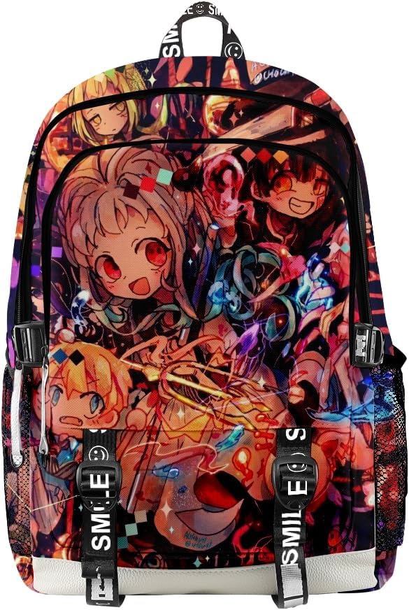 ISaikoy Anime Toilet Bound Hanako Kun Backpack Daypack Yashiro Nene Laptop Bag 3D Printing School Bag Bookbag 2
