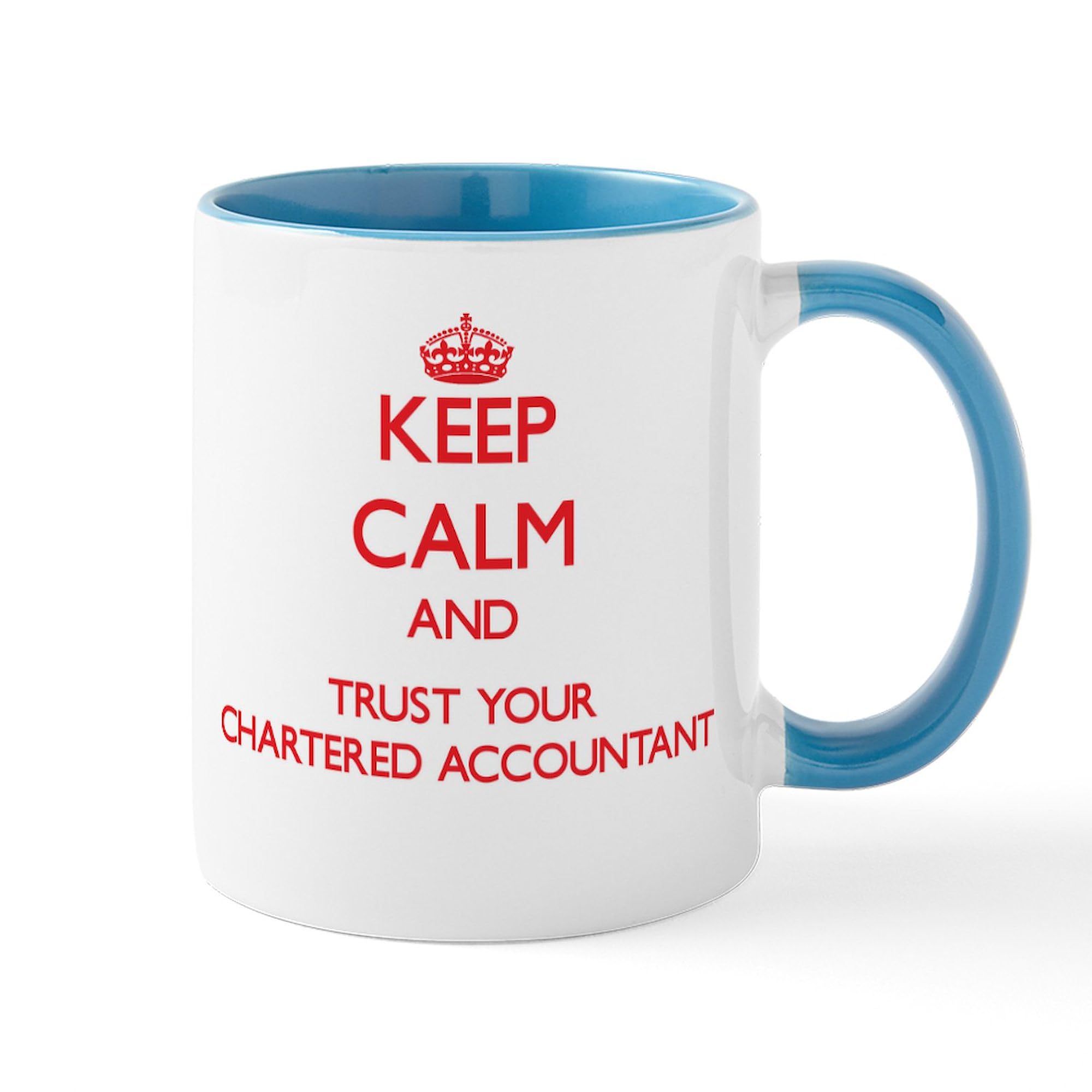 CafePress "World's Best Accountant" Gift Mug - 11 Oz Ceramic Coffee Mug, Dishwasher & Microwave Safe
