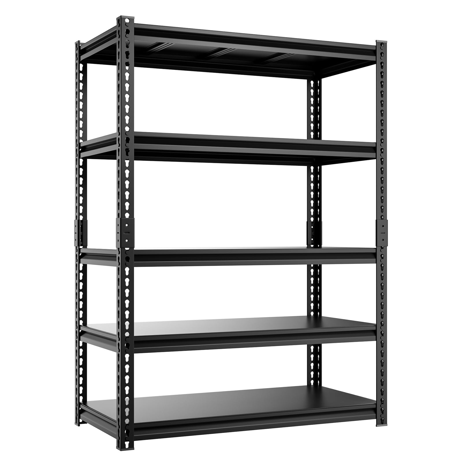 cynnda 5-Tier 35" W X 18" D X 72" H Garage Shelving 2500LBS Heavy Duty Shelving Adjustable Garage Storage Shelves Metal Shelving Unit Storage Shelf