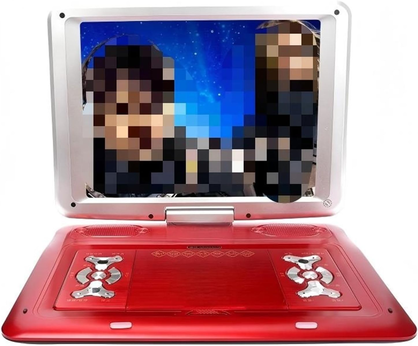 22 Inch Portable HD DVD CD EVD Player Machine MP5 Video Game Console TV Film Sound MP3 4 Transcription USB Drive for travel, outdoor, family