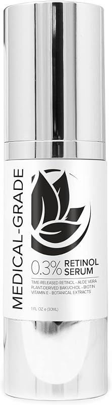 Microderm GLO Sérum facial com retinol 0,3% e vitamina E, 30 mL