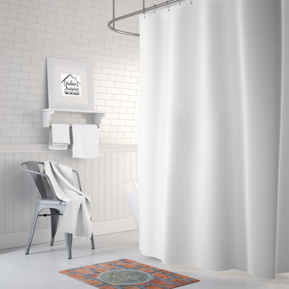 Caroline's Treasures 8829RUG New Orleans Watermeter on Bricks Machine Washable Memory Foam Mat, Bathroom Rug, Non-Slip Bath Mat, Durable Thick Washable Rugs for Kitchen, Bathroom Quick Dry, Decorative