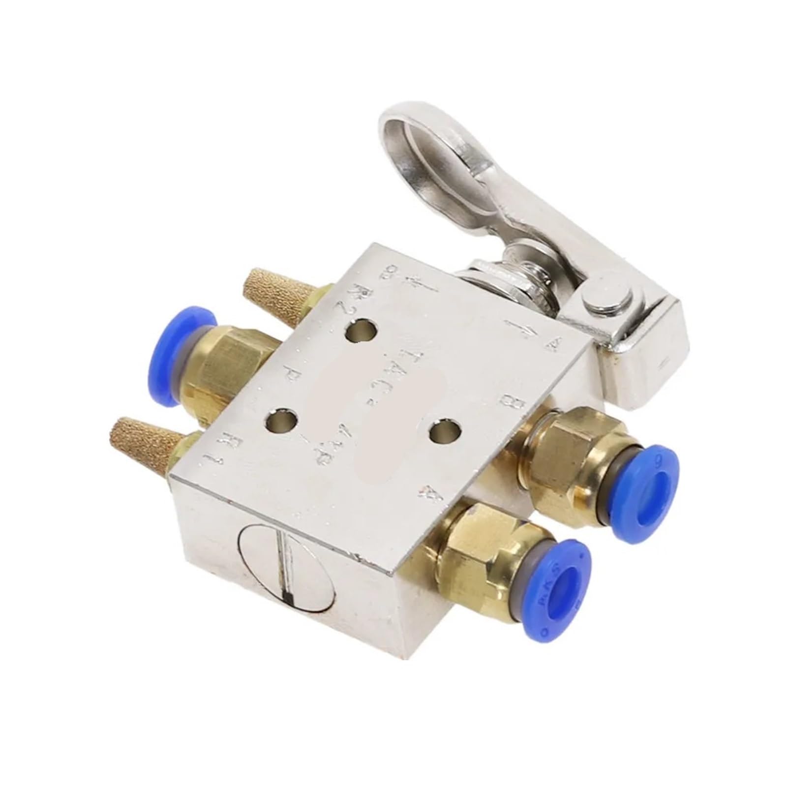 Soupape d'échappement 2 positions TAC2-41P à rappel par ressort pour vérin 6mm